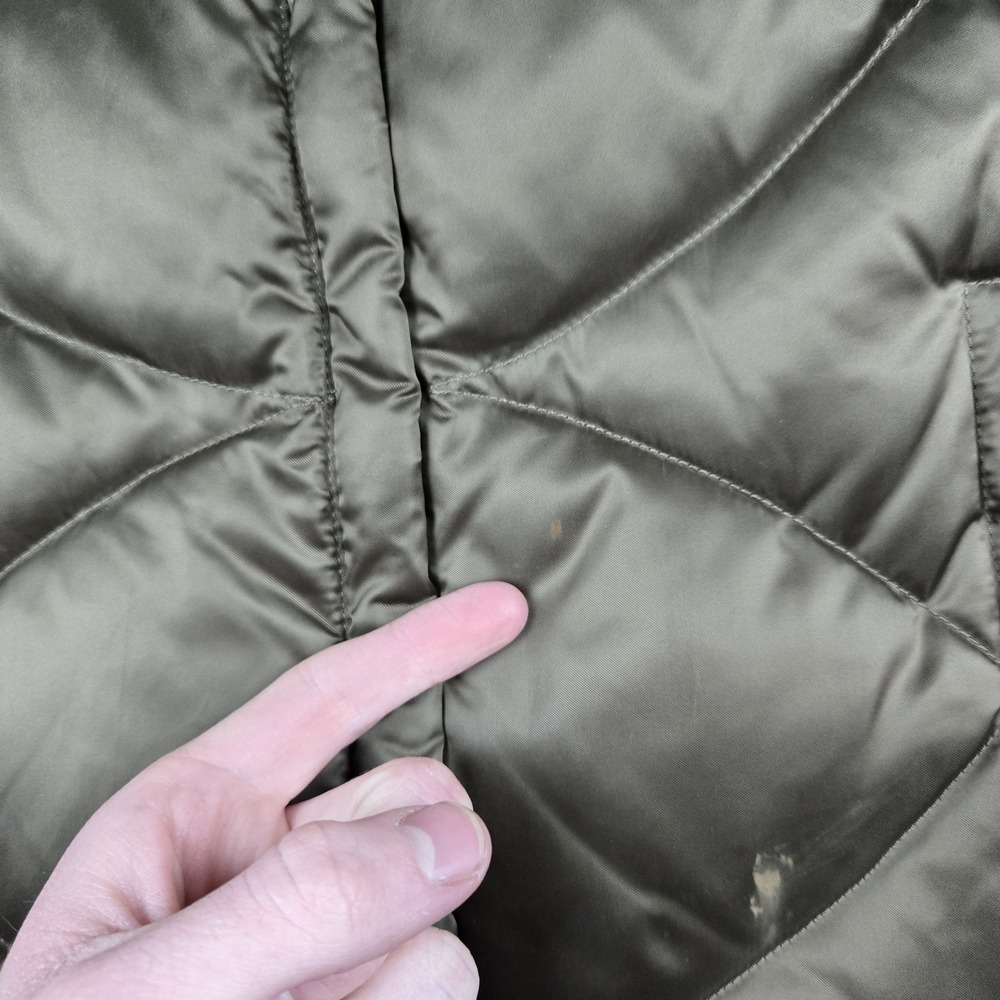The‎ North Face Vest Womens XS Green 550 Down Fill Aconcagua Quilted Hiking - Picture 4 of 16